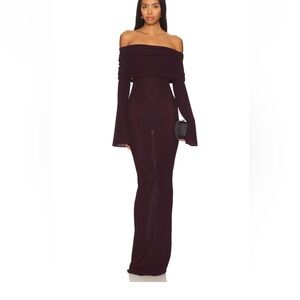 Galleria Dress in Merlot